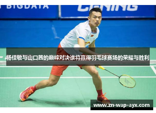 杨佳敏与山口茜的巅峰对决谁将赢得羽毛球赛场的荣耀与胜利
